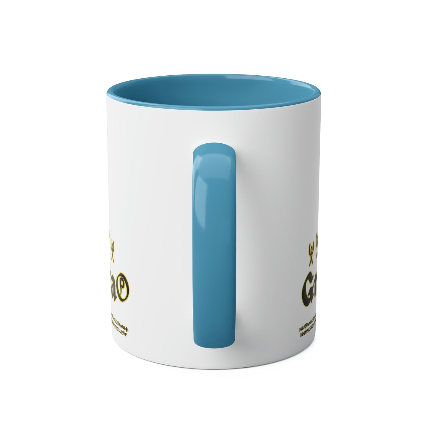 Two-Tone Coffee Mugs